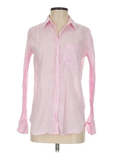 Pre-owned Jcrew Long Sleeve Button Down Shirt In Pink
