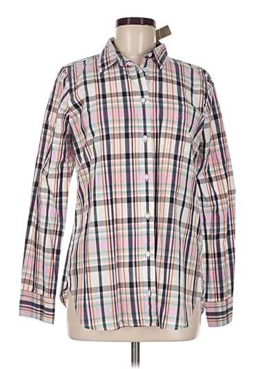 Jcrew Long Sleeve Button Down Shirt In Pink
