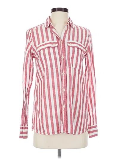 Pre-owned Jcrew Long Sleeve Button Down Shirt In Pink