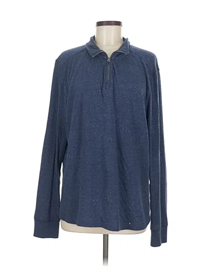 Pre-owned Jcrew Long Sleeve T-shirt In Blue