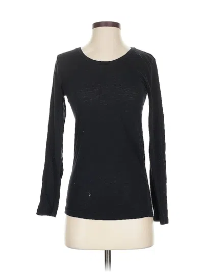 Pre-owned Jcrew Long Sleeve T-shirt In Blue