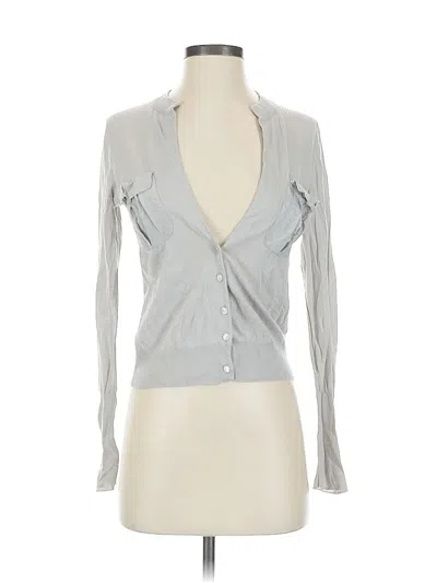 Pre-owned Jcrew Long Sleeve T-shirt In Gray