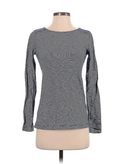 Pre-owned Jcrew Long Sleeve T-shirt In Gray