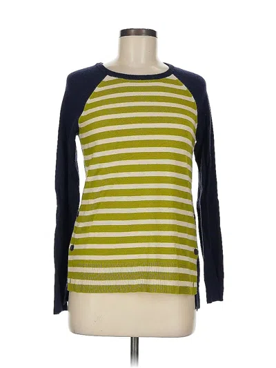 Pre-owned Jcrew Long Sleeve T-shirt In Green