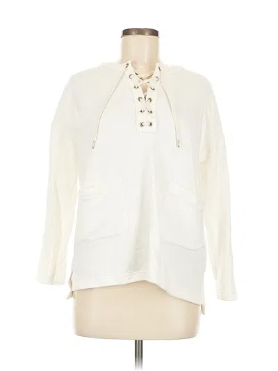 Pre-owned Jcrew Long Sleeve T-shirt In White