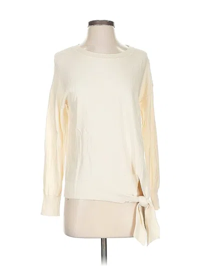 Pre-owned Jcrew Long Sleeve T-shirt In White