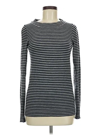 Pre-owned Jcrew Long Sleeve Top Gray Turtleneck Tops