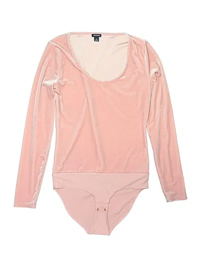 Pre-owned Jcrew Long Sleeve Top Pink Keyhole Neckline Tops