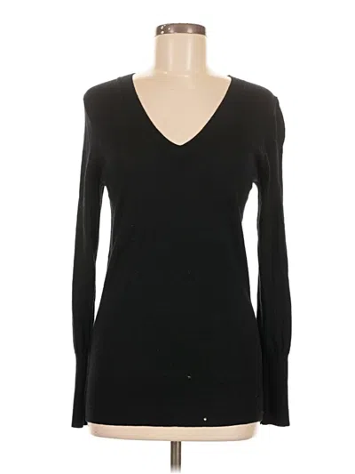 Pre-owned Jcrew Long Sleeve T-shirt In Black