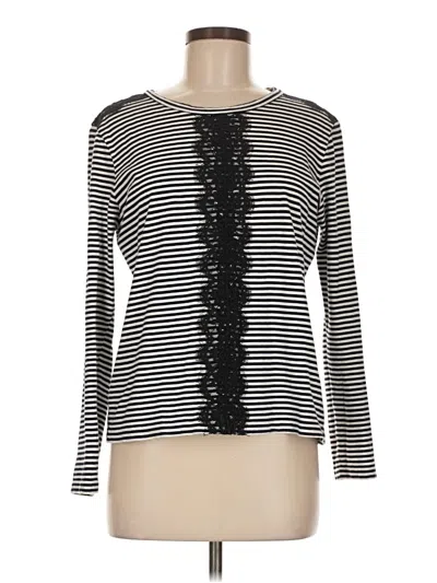 Pre-owned Jcrew Long Sleeve T-shirt In Black