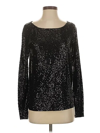 Pre-owned Jcrew Long Sleeve T-shirt In Black