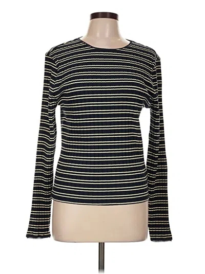 Jcrew Long Sleeve T-shirt In Black