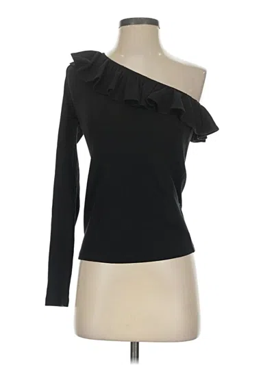 Jcrew Long Sleeve T-shirt In Black