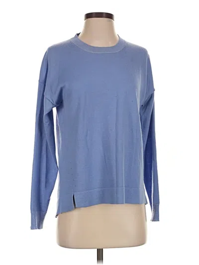 Pre-owned Jcrew Long Sleeve T-shirt In Blue