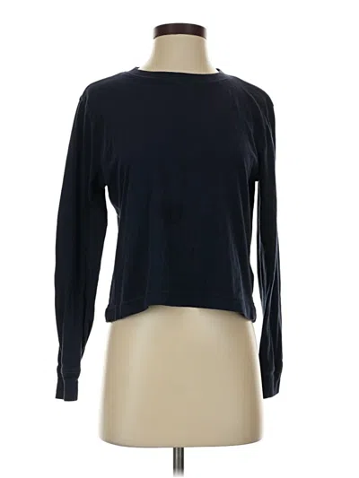 Pre-owned Jcrew Long Sleeve T-shirt In Blue
