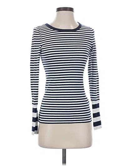 Pre-owned Jcrew Long Sleeve T-shirt In Blue