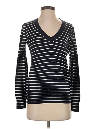 Pre-owned Jcrew Long Sleeve T-shirt In Blue