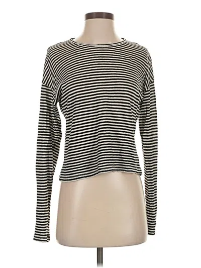Pre-owned Jcrew Long Sleeve T-shirt In Gray