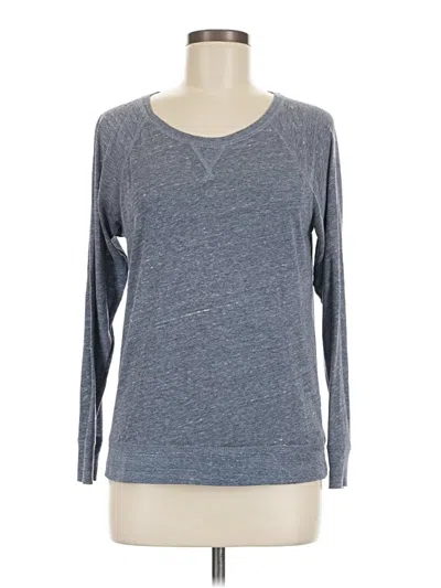 Pre-owned Jcrew Long Sleeve T-shirt In Gray