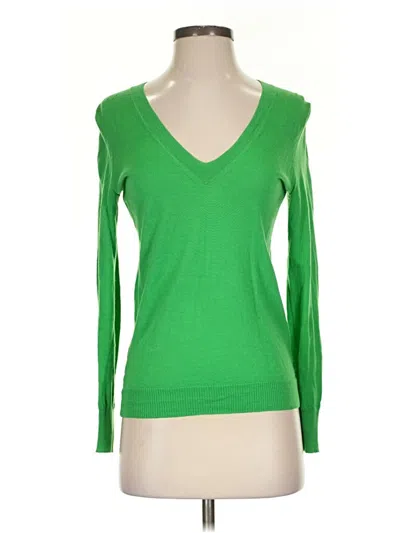 Pre-owned Jcrew Long Sleeve T-shirt In Green