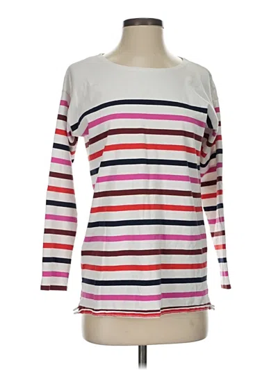 Pre-owned Jcrew Long Sleeve T-shirt In Pink