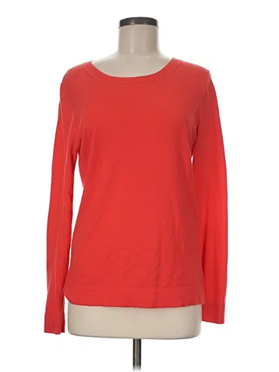 Pre-owned Jcrew Long Sleeve T-shirt In Red