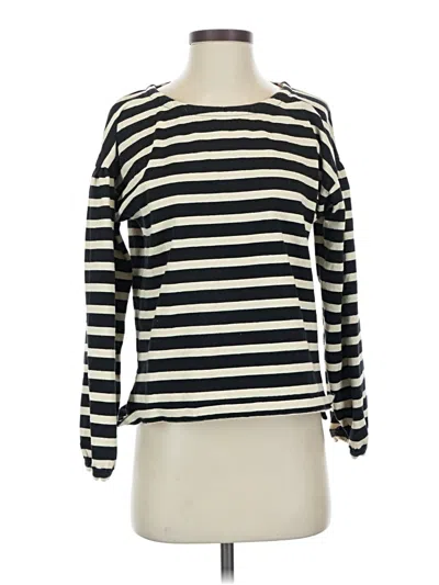 Pre-owned Jcrew Long Sleeve T-shirt In White