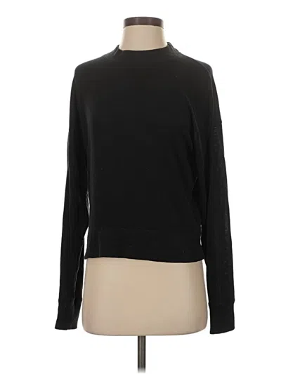 Pre-owned Jcrew Long Sleeve Turtleneck In Black