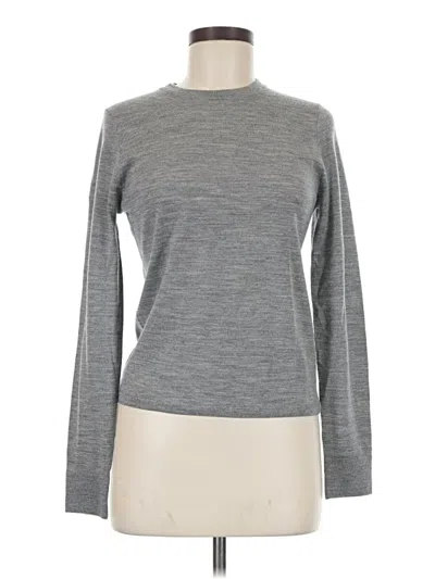 Pre-owned Jcrew Long Sleeve Turtleneck In Gray