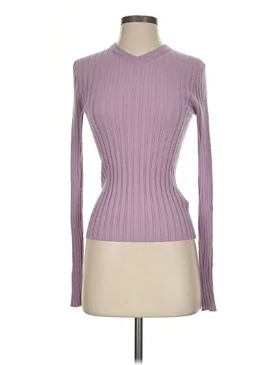 Jcrew Long Sleeve Turtleneck In Purple