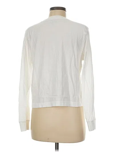 Pre-owned Jcrew Long Sleeve Turtleneck In White