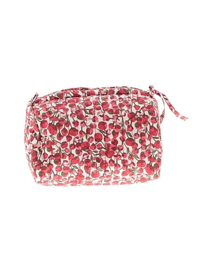 Pre-owned Jcrew Makeup Bag In Red