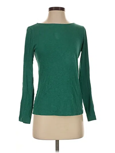 Pre-owned J.crew Mercantile 3/4 Sleeve T-shirt In Green