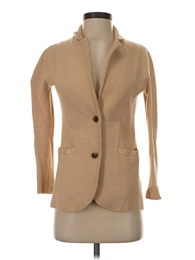 Pre-owned J.crew Mercantile Blazer Jacket In Tan