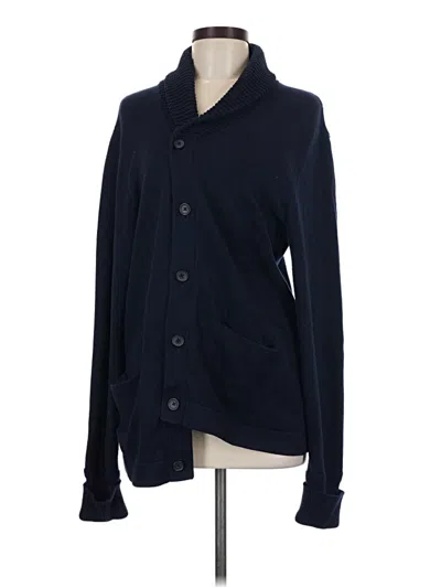 Pre-owned J.crew Mercantile Cardigan Sweater In Blue