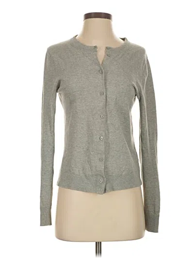 Pre-owned J.crew Mercantile Cardigan Sweater In Gray
