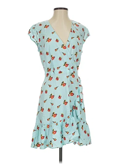 Pre-owned J.crew Mercantile Casual Dress In Blue