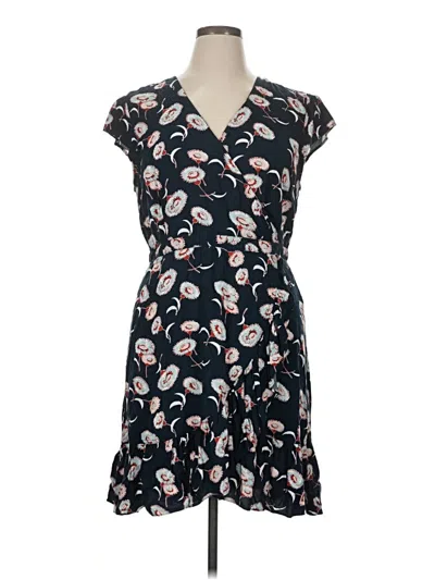 Pre-owned J.crew Mercantile Casual Dress In Blue