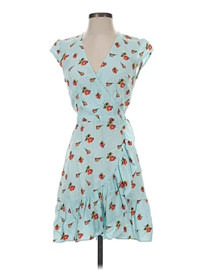 Pre-owned J.crew Mercantile Casual Dress In Blue