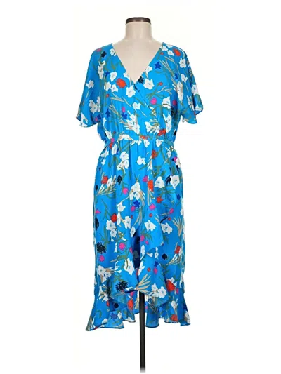 Pre-owned J.crew Mercantile Casual Dress In Blue