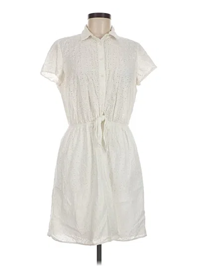 Pre-owned J.crew Mercantile Casual Dress In Ivory