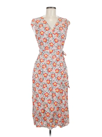 Pre-owned J.crew Mercantile Casual Dress In Orange