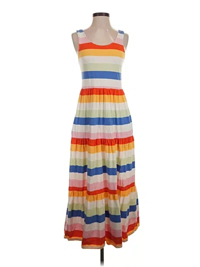 Pre-owned J.crew Mercantile Casual Dress In Orange
