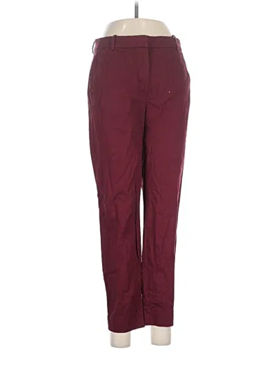 Pre-owned J.crew Mercantile Casual Pants In Burgundy