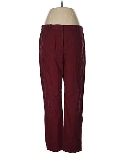 Pre-owned J.crew Mercantile Casual Pants In Burgundy