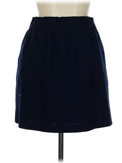 Pre-owned J.crew Mercantile Casual Skirt In Blue