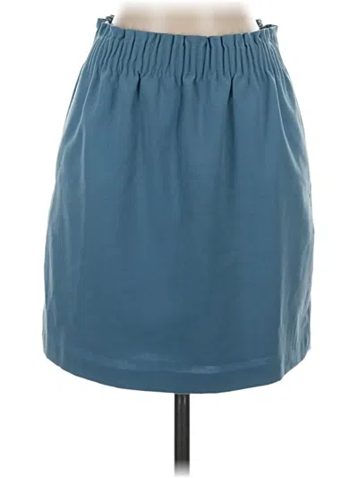 Pre-owned J.crew Mercantile Casual Skirt In Blue