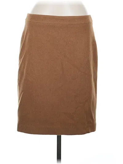 Pre-owned J.crew Mercantile Casual Skirt In Brown
