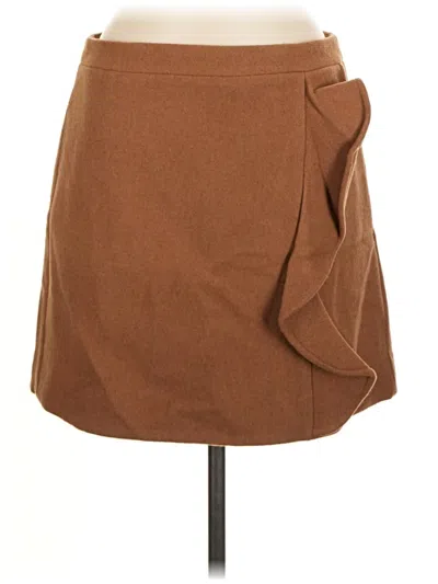 Pre-owned J.crew Mercantile Casual Skirt In Brown