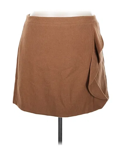 Pre-owned J.crew Mercantile Casual Skirt In Brown